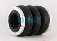 Rubber Modified 3S70-13F Suspension Air Spring 206mm Height Triple Convolutions Air Lift Bag