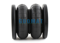 TS16949 Double Convoluted Air Spring Rubber Air Pillow 205mm Height Suspension Equipment