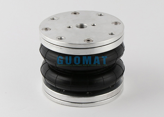 2 Convoluted Industrial Air Spring 6x2 Assembly Air Bag Firestone W01-R58-4070 Dunlop SP2917 Bellows Actuator