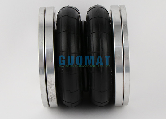 2 Convoluted Industrial Air Spring 6x2 Assembly Air Bag Firestone W01-R58-4070 Dunlop SP2917 Bellows Actuator