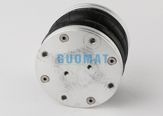 2 Convoluted Industrial Air Spring 6x2 Assembly Air Bag Firestone W01-R58-4070 Dunlop SP2917 Bellows Actuator