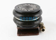 S-160-2 Presses Convoluted Air Spring With Cover Plate Industrial Rubber Bellows 