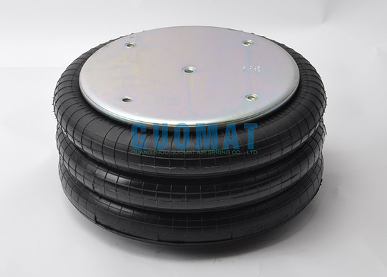 3B14-374 Industrial Suspension Rubber Air Spring Goodyear Triple Convoluted Air Bellow Bag