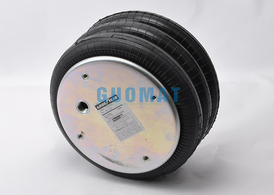 3B14-374 Industrial Suspension Rubber Air Spring Goodyear Triple Convoluted Air Bellow Bag