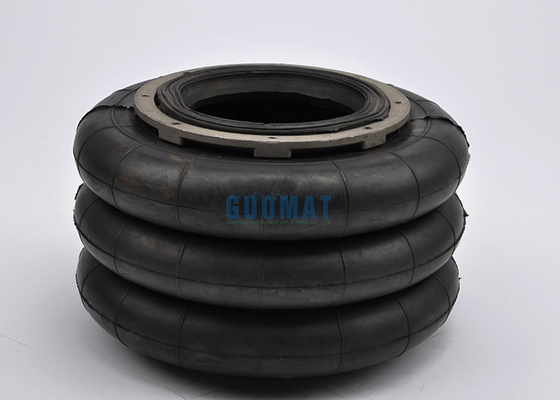 W01-R58-4059 Triple Convoluted Air Spring Dunlop SP1593 Air Rubber Bellow 10X3 Firestone
