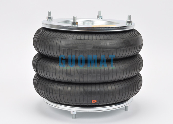 Industrial Triple Convoluted Air Spring Natural Rubber M/31123 G1/2 Norgren Air Bellow 12X3