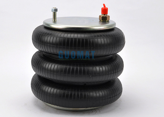 Natural Rubber Air Spring Replace Firestone W01-358-8027 Goodyear 3B12-310 Triple Convoluted Air Bag