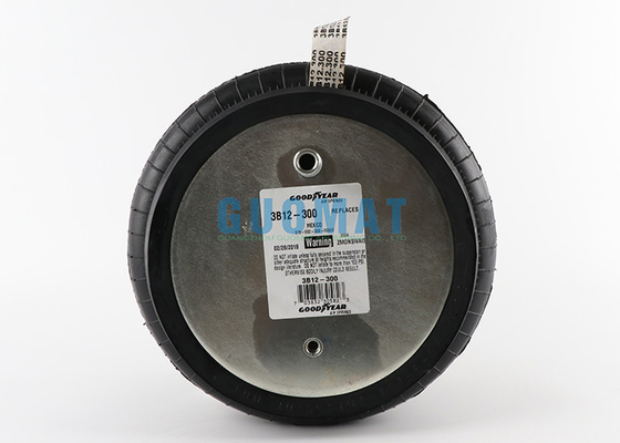 3B12-300 Rubber Industrial Goodyear Air Spring 578-93-3-100 Triple Convoluted Air Bellow