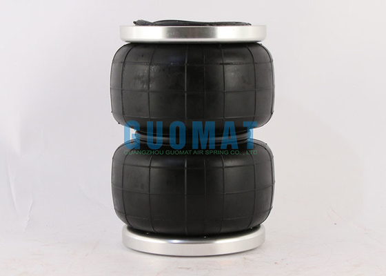 2S2500F Rubber Suspension Air Spring Universal Flange Air Bag 205mm Height