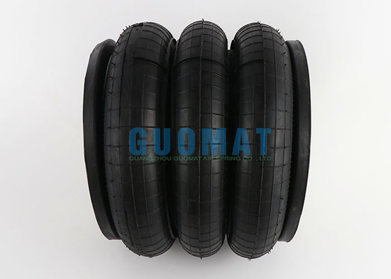 3B12-304 Goodyear Triple Bellow Air Spring Cross W01-358-8006 Firestone Rubber Air Shock Absorber