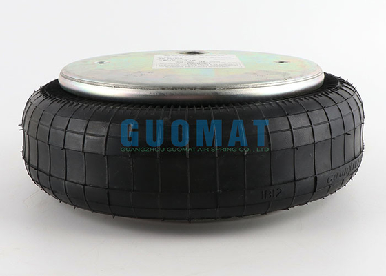 1B12-318 Goodyear Industrial Air Spring 336mm Max.Diameter Aluminum Plate Air Isolator