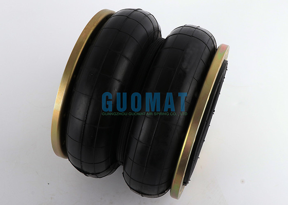 Rubber Air Bellow Flange Style Industrial Air Spring Double Convoluted For Amusement Equipment