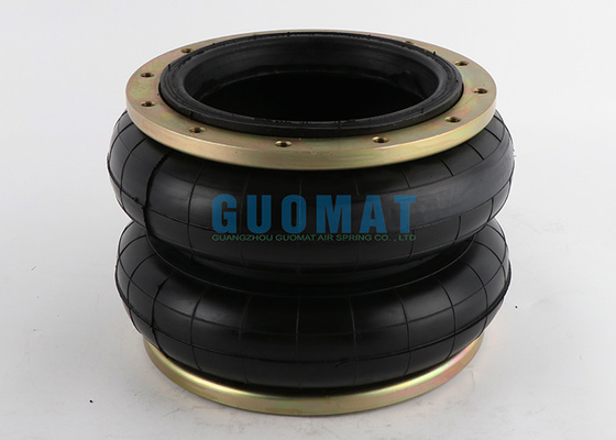 Rubber Air Bellow Flange Style Industrial Air Spring Double Convoluted For Amusement Equipment