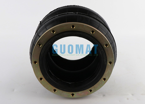Rubber Air Bellow Flange Style Industrial Air Spring Double Convoluted For Amusement Equipment