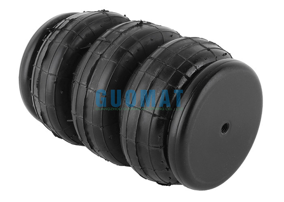 3B2300 3E2300 Triple Bellow Suspension Air Spring 187mm Height Universal Air Bag For Trailer Axle