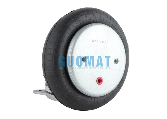110mm Industrial Air Spring FS200-10 CI Continental Contitech Convolution Type Air Actuator 1/4NPT Gas Hole