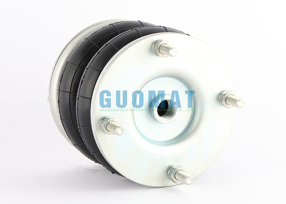 SP1482 DUNLOP Flange Type Air Spring 6''X2 Double Convoluted Air Lift Ride Bag