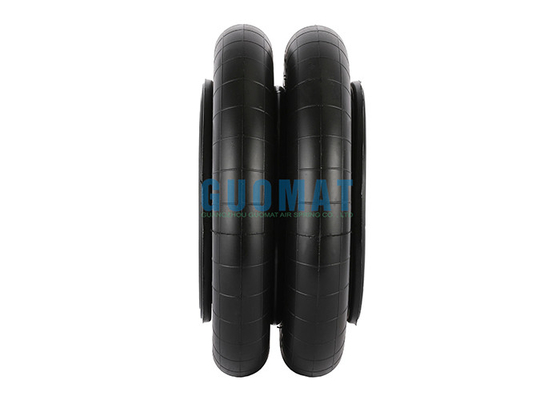 12x2 Black Rubber Industrial Air Bellows Replace W01-R58-4044 Firestone Air Spring Bag