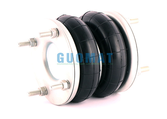 6''X2 Norgren Air Spring M/31062 Double Convoluted Air Bellow Flange Connection For RV Suspension Shock Absorption