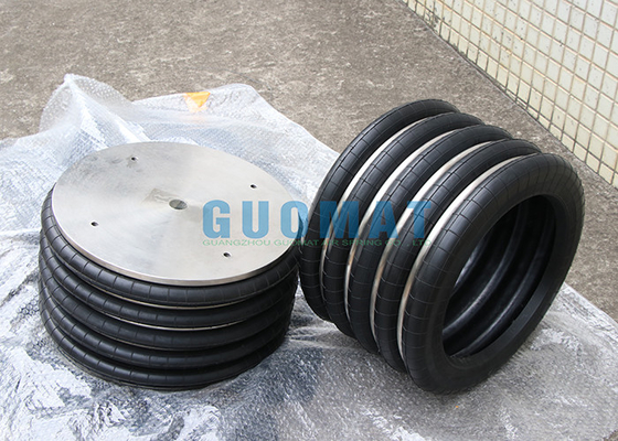 Double Convoluted Suspension Air Spring YOKOHAMA S-400-5R Airbag Hydraulic Punch Press F-400-5  With Cover Plate