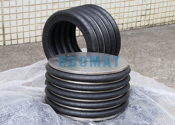 Double Convoluted Suspension Air Spring YOKOHAMA S-400-5R Airbag Hydraulic Punch Press F-400-5  With Cover Plate