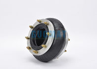 Rubber Industrial Air Spring Air Isolator Convoluted With Flange Ring 260130H-1