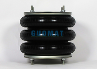 10X3 Triple Convoluted Air Spring W01 R58 4059 Firestone Flange Connection Air Pillows For Reduce Vibrations
