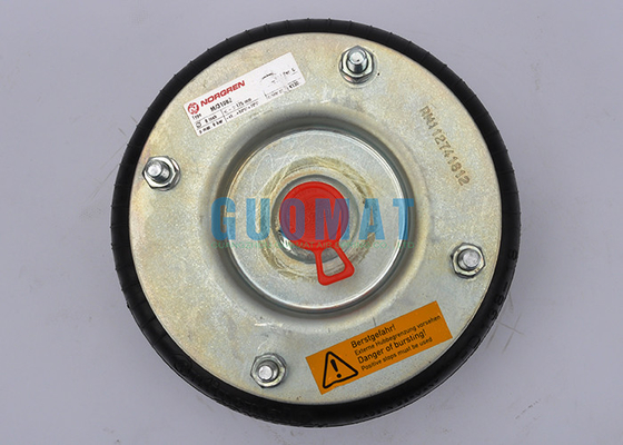TS16949 Industrial Air Spring With Flange 8&quot;X2 Hyperbolic Durable Type Rubber Bellow M/31082 NORGREN