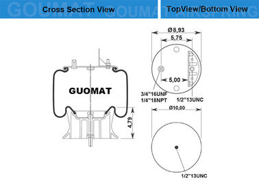 910 18.5P456 FIRESTONE AIR BAG FOR TRUCK Navistar 2027911C-2 IN THE BALLON Floating Bridge