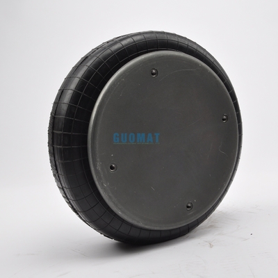 W01M586100 Single Convoluted Air Spring GUOMAT NO.1B53014 3/4 NPT Air Inlet Two Ply Bellows