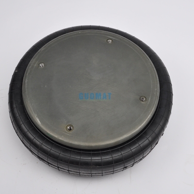 W01M586100 Single Convoluted Air Spring GUOMAT NO.1B53014 3/4 NPT Air Inlet Two Ply Bellows