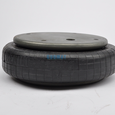 W01M586100 Single Convoluted Air Spring GUOMAT NO.1B53014 3/4 NPT Air Inlet Two Ply Bellows