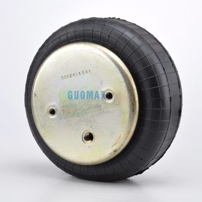 Single Convoluted Air Suspension Bag Air Spring For Industrial Equipment Shock Absorption
