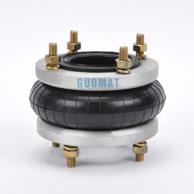 150076H-1 0.8 Mpa Industrial Single Bellows Type Convoluted Suspension Air Spring With Flange