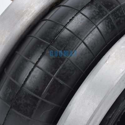 150076H-1 0.8 Mpa Industrial Single Bellows Type Convoluted Suspension Air Spring With Flange