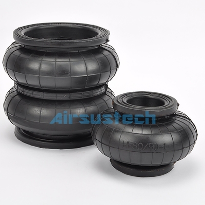 HF80/90-1 Air Spring Bellows Air Bag Double Convoluted Rubber Air Shock Absorption