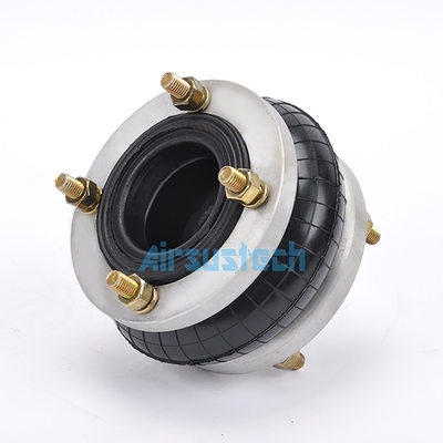 150076H-1 Industrial Air Springs with Flange Ring Single Convoluted Air Shocks
