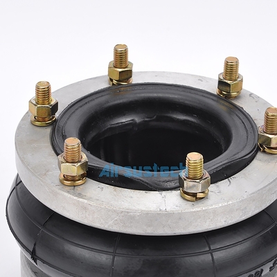 Single Convoluted Rubber Air Springs Industrial Style 188102h-1 Bags Flange Ring
