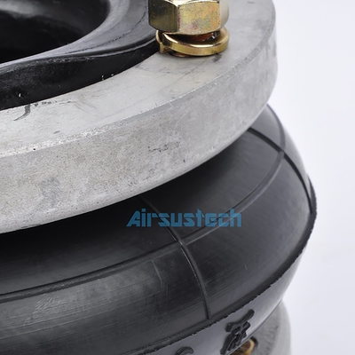 Single Convoluted Rubber Air Springs Industrial Style 188102h-1 Bags Flange Ring