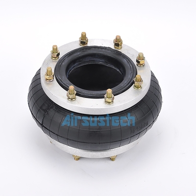 Aluminum Alloy Rubber Airbags 260130H-1 Flange Air Spring For Heavy-Duty Industrial Applications