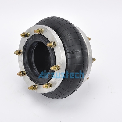 Aluminum Alloy Rubber Airbags 260130H-1 Flange Air Spring For Heavy-Duty Industrial Applications