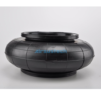One Convoluted Air Ride Spring Firestone W013580134 Rubber Pneumatic Bellows