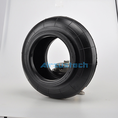 One Convoluted Air Ride Spring Firestone W013580134 Rubber Pneumatic Bellows