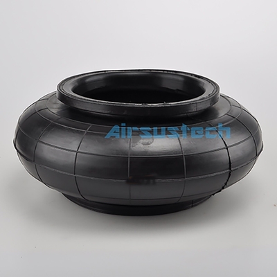 One Convoluted Air Ride Spring Firestone W013580134 Rubber Pneumatic Bellows