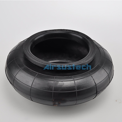 One Convoluted Air Ride Spring Firestone W013580134 Rubber Pneumatic Bellows