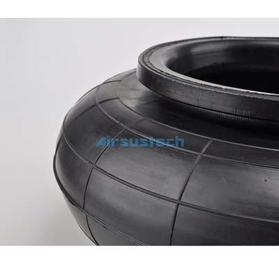 One Convoluted Air Ride Spring Firestone W013580134 Rubber Pneumatic Bellows