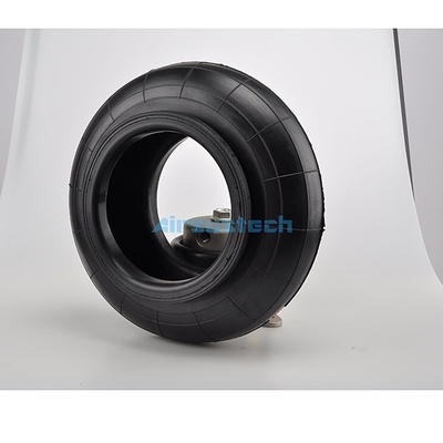 One Convoluted Air Ride Spring Firestone W013580134 Rubber Pneumatic Bellows