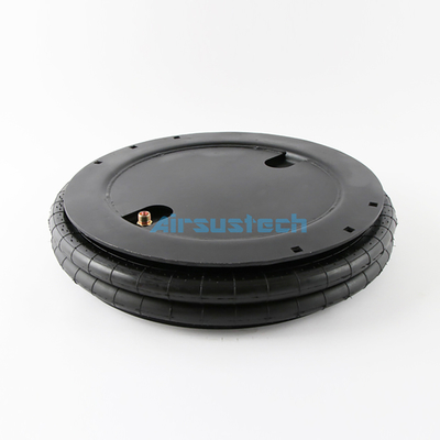 GUOMAT Convoluted Rubber Air Spring Suspension With Bracket For Semi-Trailer