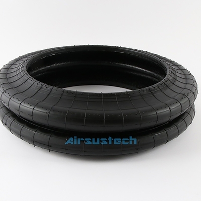 GUOMAT Convoluted Rubber Air Spring Suspension With Bracket For Semi-Trailer