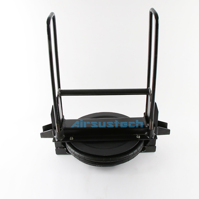 GUOMAT Convoluted Rubber Air Spring Suspension With Bracket For Semi-Trailer